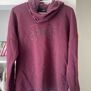 Under armour funnel neck hoodie